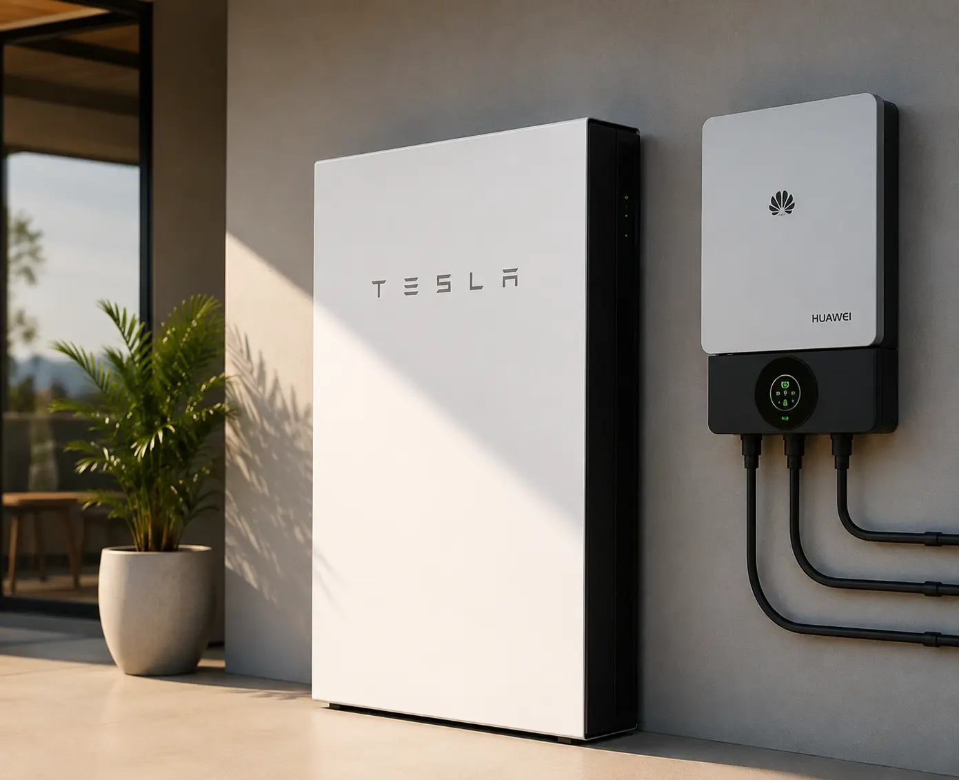 Partners de Tesla y Huawei
